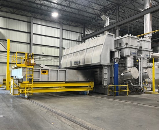 Pusher Type Charging Machine